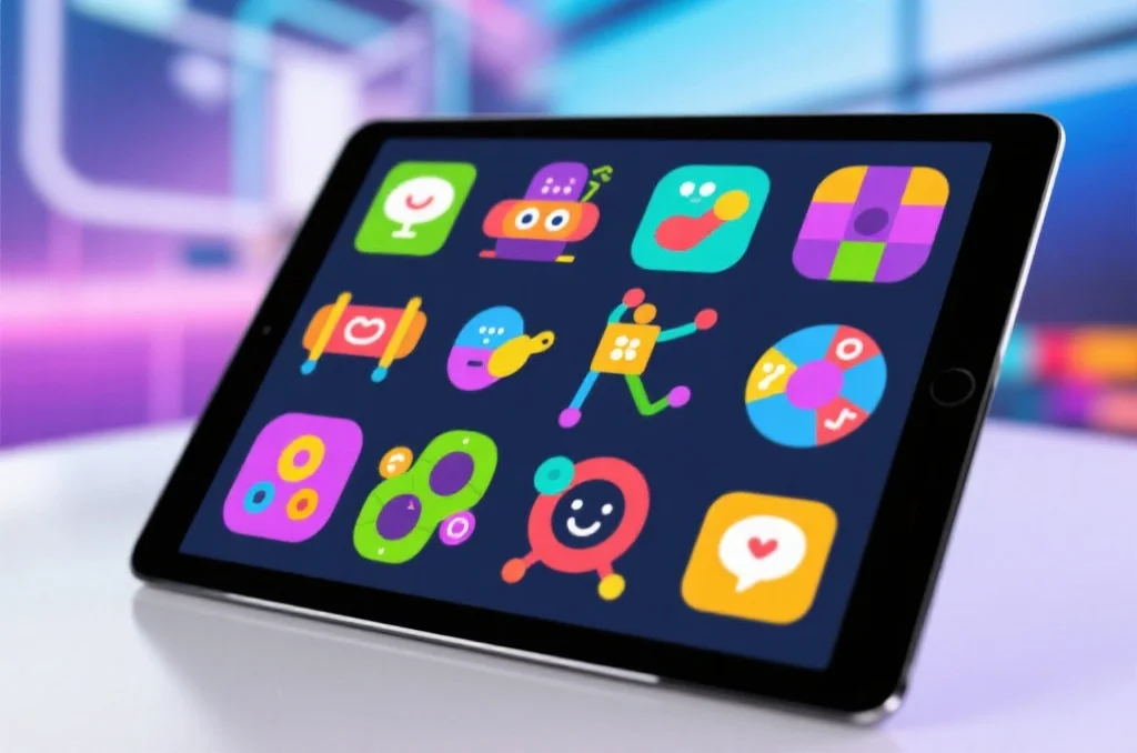 众腾娱乐应用中丰富多彩的休闲游戏和互动活动图标